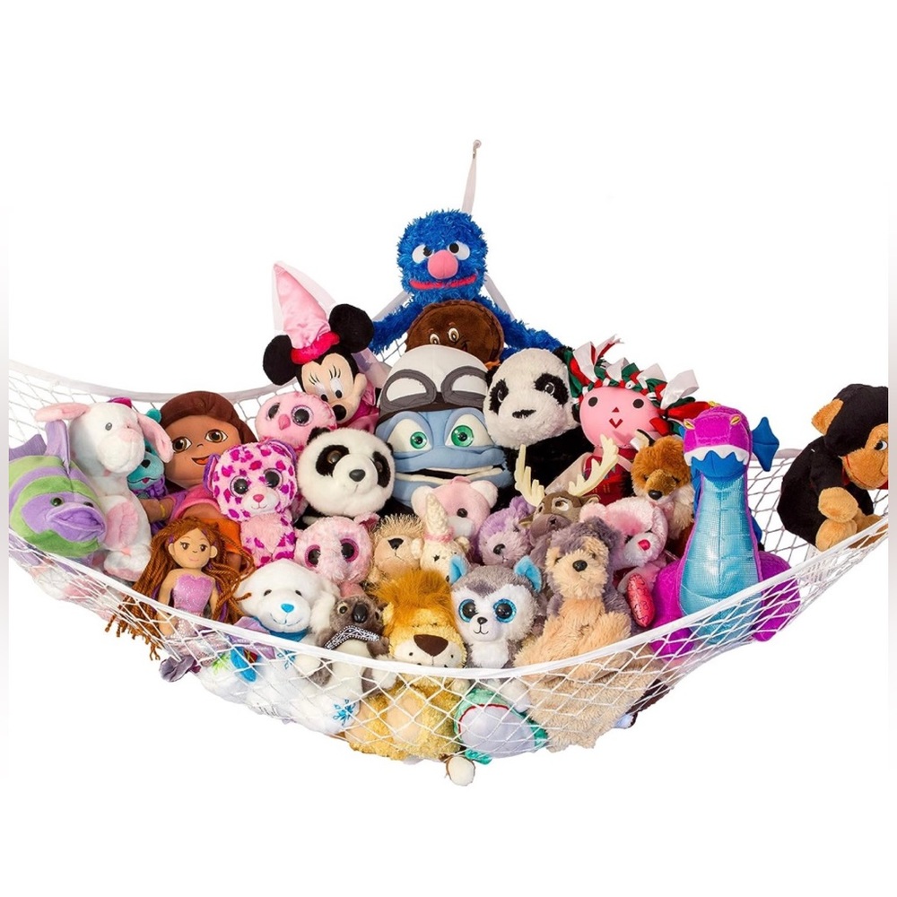 Stuffed Animal Hammock Corner Hanging Net